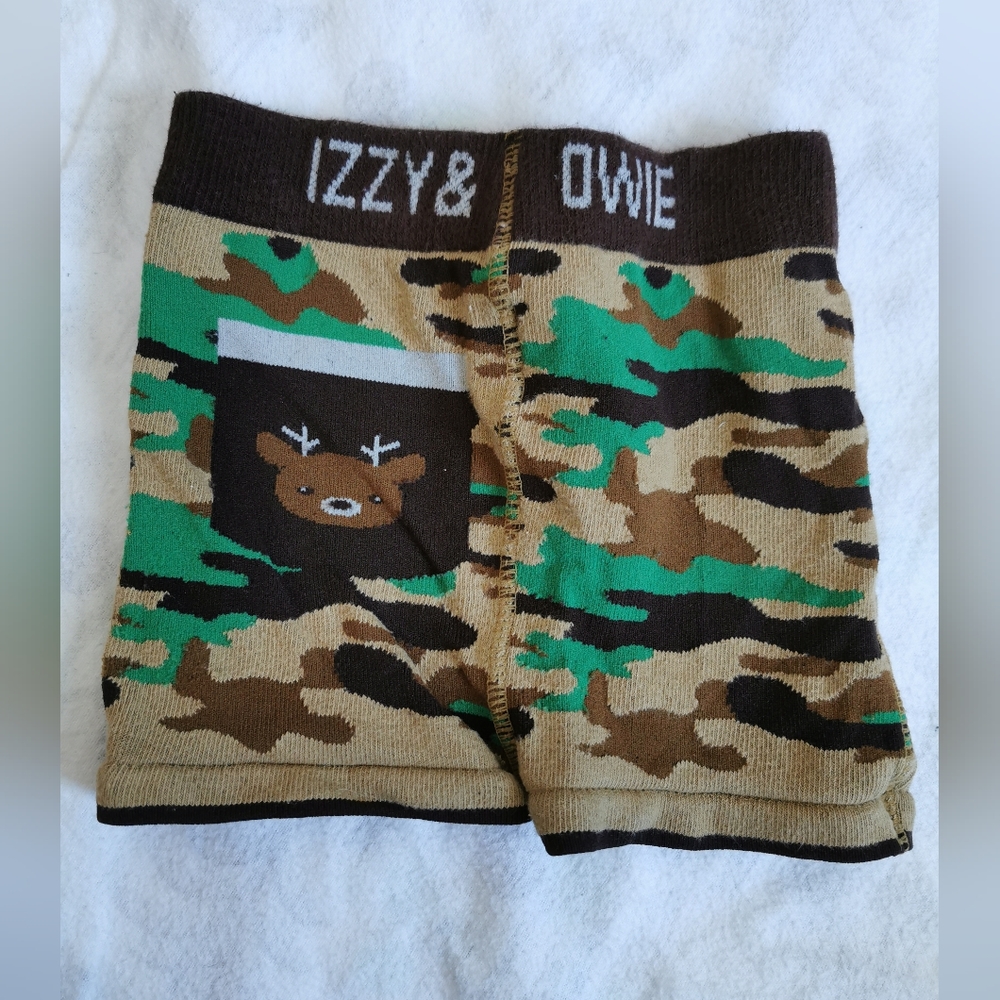 Izzy & Owie Camo Deer 12-24 month Shorts